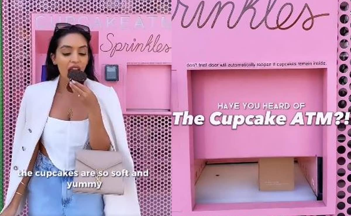 Watch: Video Of Unique 24/7 Cupcake ATM Is A Hit With Dessert-Lovers