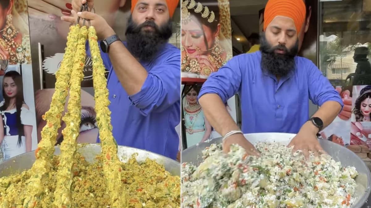 Watch: Video Shows How Veg Seekh Kebabs Are Made, Internet Is Divided
