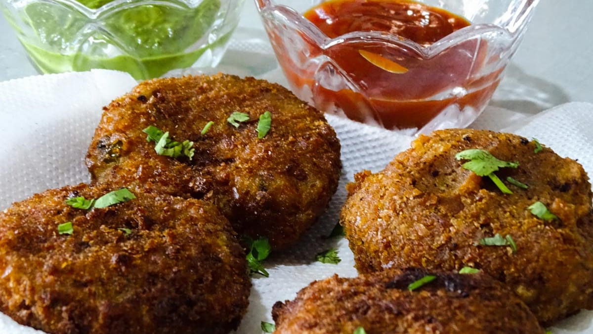 Love Aloo Corn Cutlet? Now Make It With Less Oil In An Air Fryer