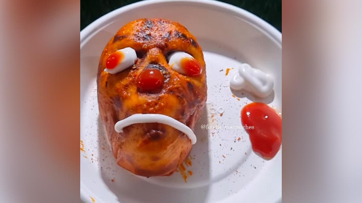 g9lrtql skull Viral Video Shows Skull-Shaped Pizza, Internet Calls It "Bheja Fry"