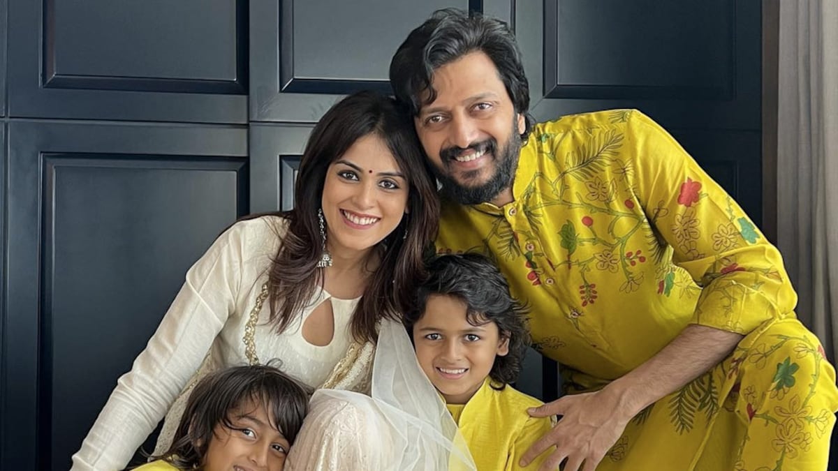 Genelia Deshmukh Shares Glimpse Of Her Sons Enjoying Homemade Thali: "Just A Normal Day"