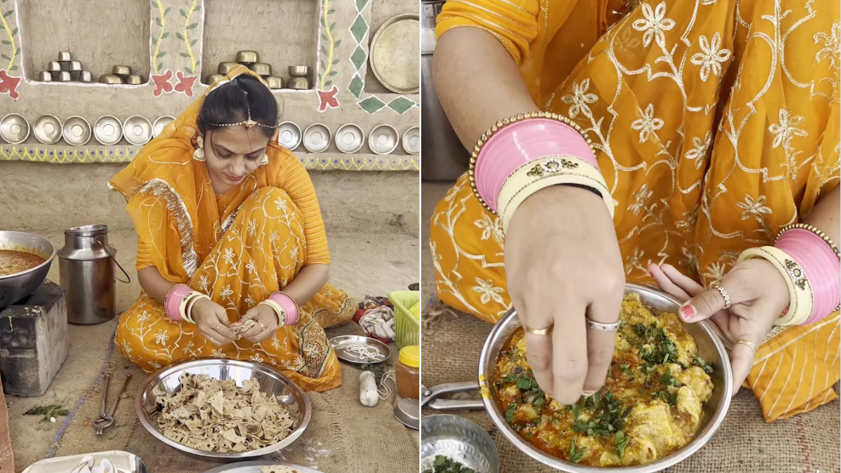 2echj0l8 chandan Watch: This Rajasthani Dish Made From Leftover Chapati Is Breaking The Internet!